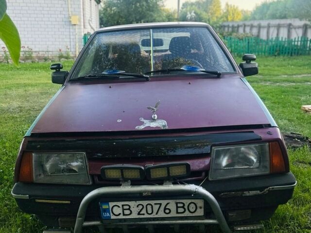 Красный ВАЗ 2109, объемом двигателя 1.5 л и пробегом 93 тыс. км за 850 $, фото 1 на Automoto.ua