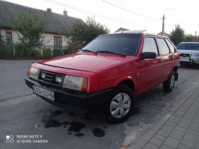 Червоний ВАЗ 2109, об'ємом двигуна 1.5 л та пробігом 122 тис. км за 900 $, фото 1 на Automoto.ua