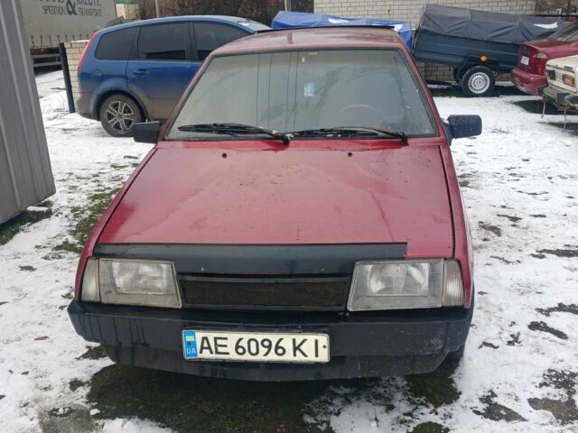Красный ВАЗ 2109, объемом двигателя 1.3 л и пробегом 200 тыс. км за 768 $, фото 1 на Automoto.ua