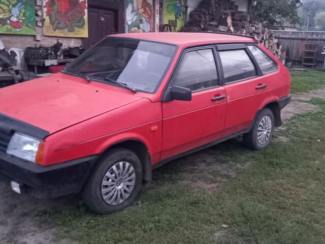 Червоний ВАЗ 2109, об'ємом двигуна 1.3 л та пробігом 10 тис. км за 750 $, фото 1 на Automoto.ua