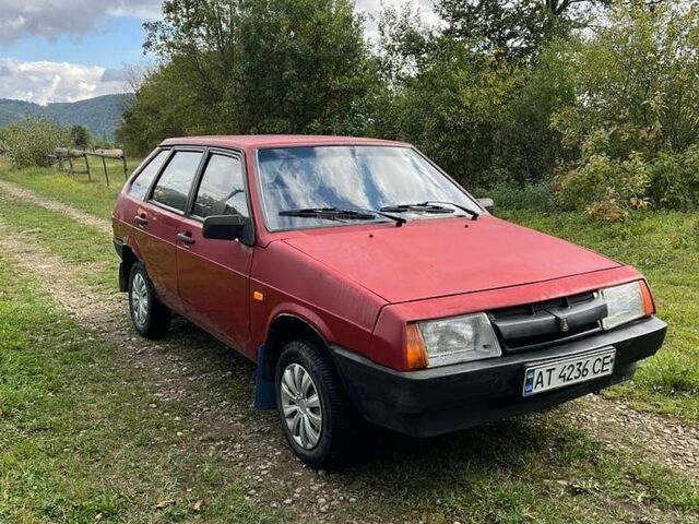 Красный ВАЗ 2109, объемом двигателя 1.5 л и пробегом 88 тыс. км за 470 $, фото 1 на Automoto.ua