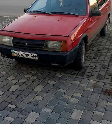 Червоний ВАЗ 2109, об'ємом двигуна 1.3 л та пробігом 200 тис. км за 880 $, фото 1 на Automoto.ua