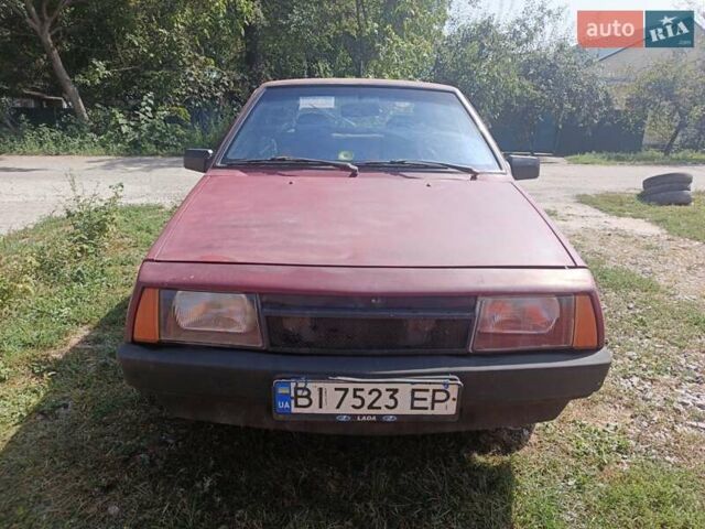 Красный ВАЗ 2109, объемом двигателя 1.3 л и пробегом 200 тыс. км за 679 $, фото 1 на Automoto.ua