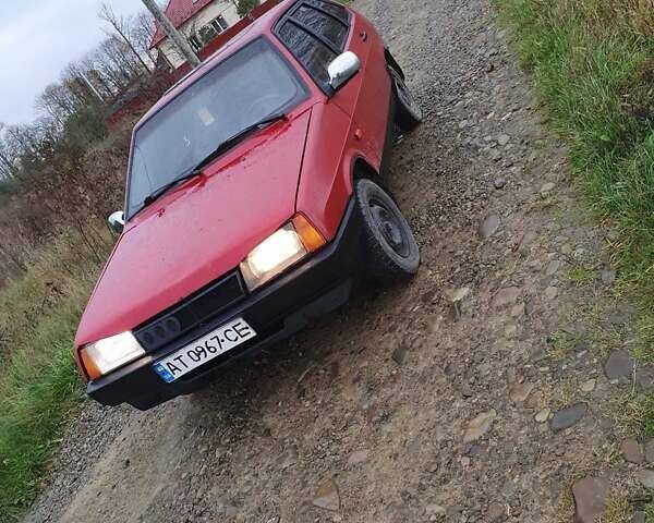Красный ВАЗ 2109, объемом двигателя 1.5 л и пробегом 130 тыс. км за 528 $, фото 1 на Automoto.ua
