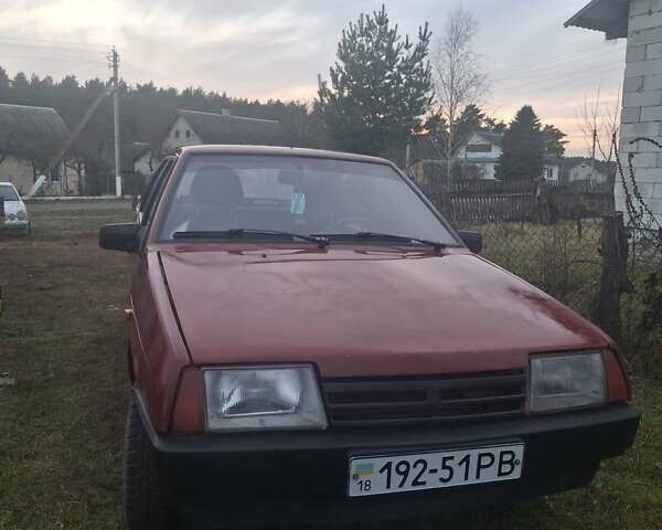 Червоний ВАЗ 2109, об'ємом двигуна 1.5 л та пробігом 200 тис. км за 900 $, фото 1 на Automoto.ua