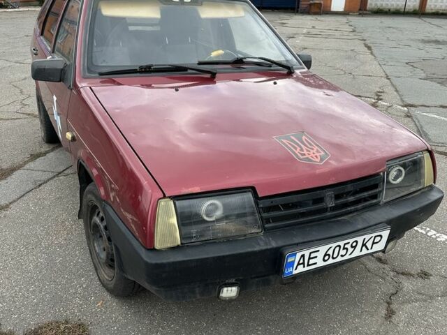 Червоний ВАЗ 2109, об'ємом двигуна 1.5 л та пробігом 135 тис. км за 841 $, фото 1 на Automoto.ua
