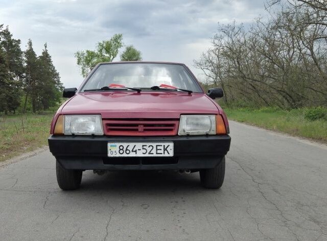 Красный ВАЗ 2109, объемом двигателя 1.1 л и пробегом 65 тыс. км за 1450 $, фото 1 на Automoto.ua