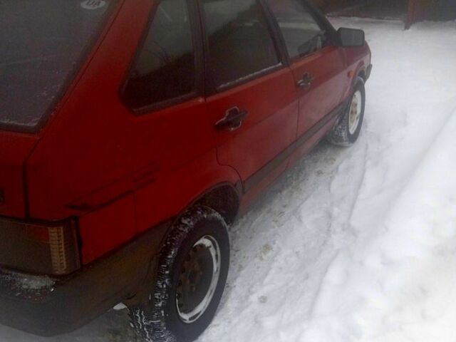 Красный ВАЗ 2109, объемом двигателя 1.3 л и пробегом 0 тыс. км за 850 $, фото 1 на Automoto.ua