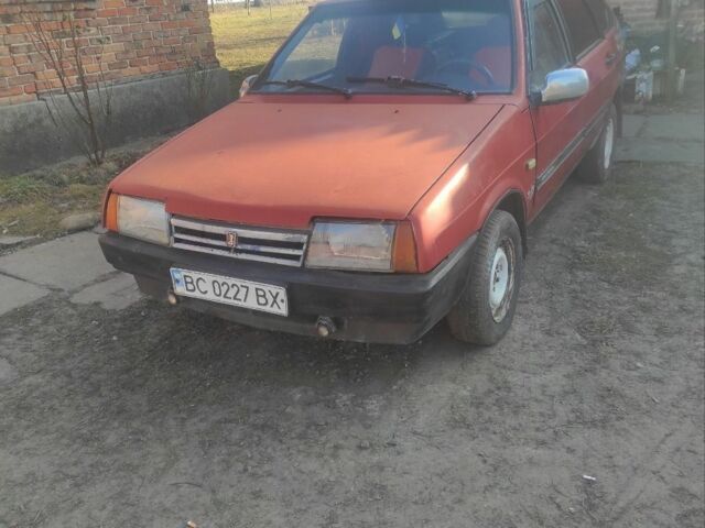 Красный ВАЗ 2109, объемом двигателя 0 л и пробегом 100 тыс. км за 700 $, фото 1 на Automoto.ua