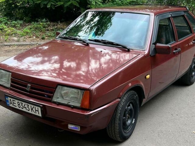 Красный ВАЗ 2109, объемом двигателя 1.3 л и пробегом 80 тыс. км за 1600 $, фото 1 на Automoto.ua