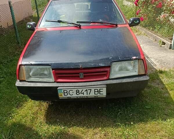 Красный ВАЗ 2109, объемом двигателя 1.5 л и пробегом 150 тыс. км за 1100 $, фото 1 на Automoto.ua