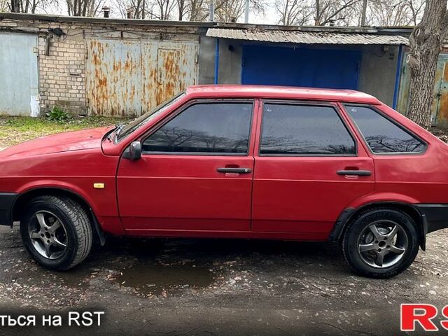 Красный ВАЗ 2109, объемом двигателя 1.5 л и пробегом 0 тыс. км за 1400 $, фото 1 на Automoto.ua