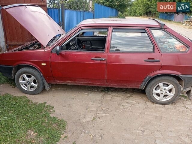 Червоний ВАЗ 2109, об'ємом двигуна 1.5 л та пробігом 140 тис. км за 1200 $, фото 1 на Automoto.ua