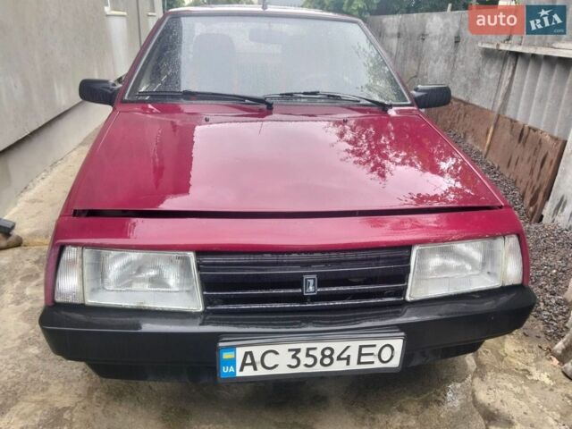 Червоний ВАЗ 2109, об'ємом двигуна 1.3 л та пробігом 123 тис. км за 1300 $, фото 1 на Automoto.ua