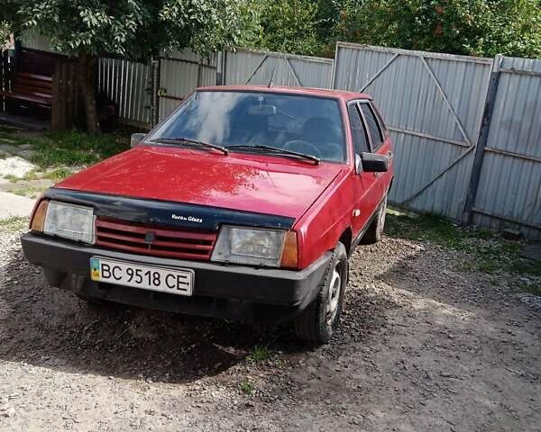 Красный ВАЗ 2109, объемом двигателя 1.1 л и пробегом 73 тыс. км за 500 $, фото 1 на Automoto.ua