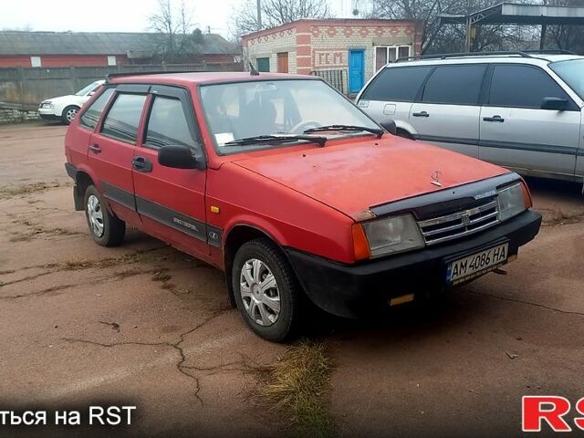 Червоний ВАЗ 2109, об'ємом двигуна 1.5 л та пробігом 0 тис. км за 650 $, фото 1 на Automoto.ua