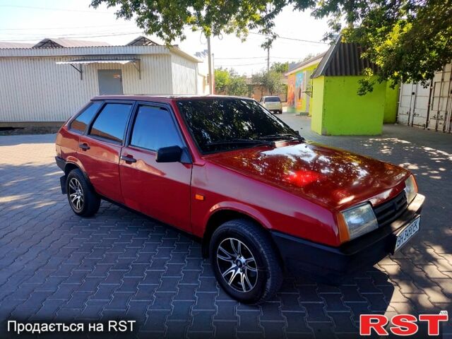 Красный ВАЗ 2109, объемом двигателя 1.3 л и пробегом 80 тыс. км за 1350 $, фото 1 на Automoto.ua