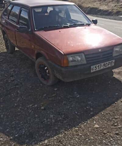 Красный ВАЗ 2109, объемом двигателя 0 л и пробегом 123 тыс. км за 800 $, фото 1 на Automoto.ua