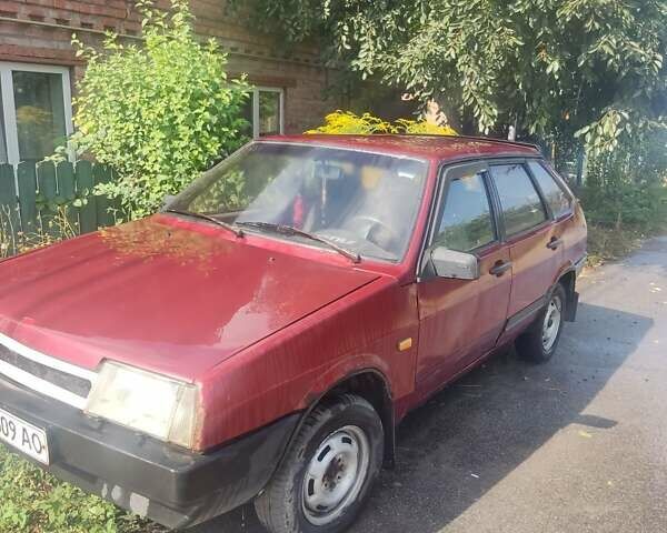 Червоний ВАЗ 2109, об'ємом двигуна 1.5 л та пробігом 77 тис. км за 700 $, фото 1 на Automoto.ua