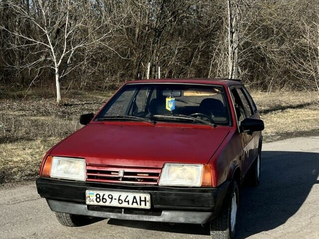 Червоний ВАЗ 2109, об'ємом двигуна 1.3 л та пробігом 123 тис. км за 650 $, фото 1 на Automoto.ua