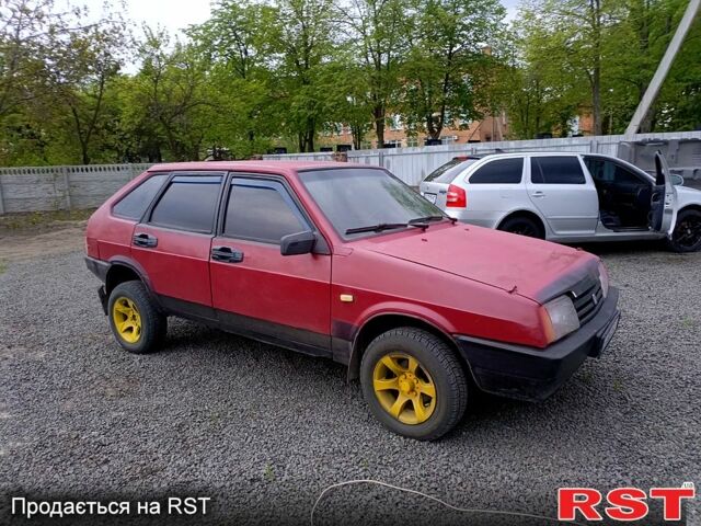 Красный ВАЗ 2109, объемом двигателя 1.5 л и пробегом 0 тыс. км за 650 $, фото 1 на Automoto.ua