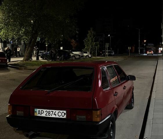 Красный ВАЗ 2109, объемом двигателя 1.5 л и пробегом 777 тыс. км за 893 $, фото 1 на Automoto.ua