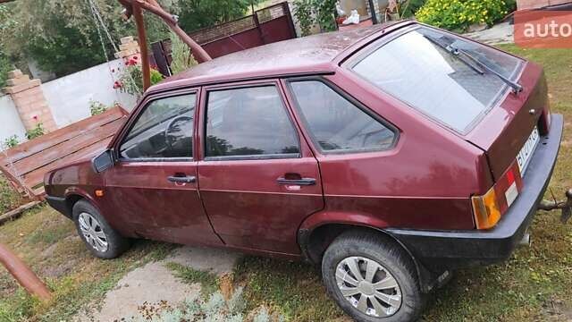 Червоний ВАЗ 2109, об'ємом двигуна 1.5 л та пробігом 120 тис. км за 1000 $, фото 1 на Automoto.ua