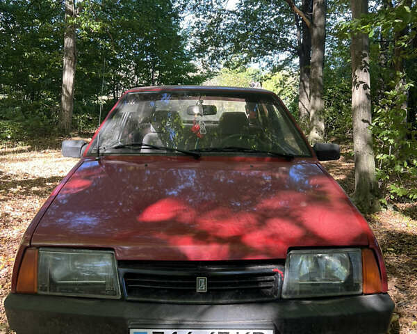 Красный ВАЗ 2109, объемом двигателя 1.5 л и пробегом 40 тыс. км за 1500 $, фото 1 на Automoto.ua