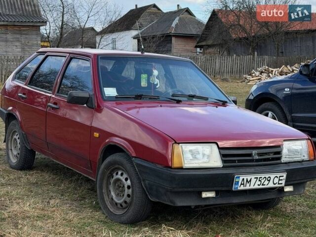 Червоний ВАЗ 2109, об'ємом двигуна 1.5 л та пробігом 4 тис. км за 1199 $, фото 1 на Automoto.ua