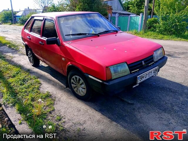 Красный ВАЗ 2109, объемом двигателя 1.5 л и пробегом 0 тыс. км за 990 $, фото 1 на Automoto.ua