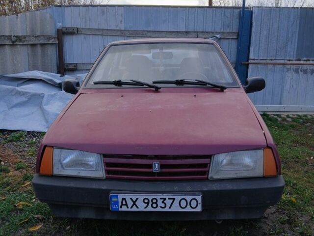 Червоний ВАЗ 2109, об'ємом двигуна 1.5 л та пробігом 44 тис. км за 714 $, фото 1 на Automoto.ua