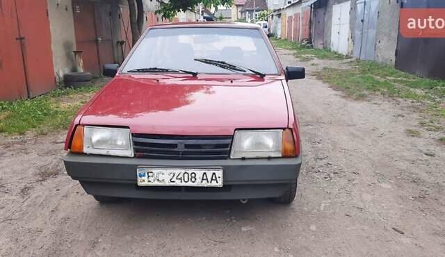 Красный ВАЗ 2109, объемом двигателя 0 л и пробегом 258 тыс. км за 700 $, фото 1 на Automoto.ua