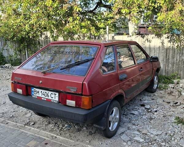 Червоний ВАЗ 2109, об'ємом двигуна 1.3 л та пробігом 90 тис. км за 840 $, фото 1 на Automoto.ua