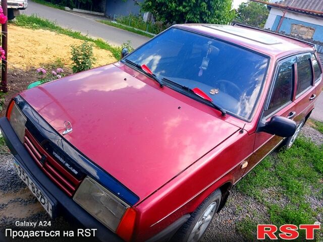 Красный ВАЗ 2109, объемом двигателя 1.5 л и пробегом 0 тыс. км за 1000 $, фото 1 на Automoto.ua