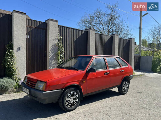 Червоний ВАЗ 2109, об'ємом двигуна 1.5 л та пробігом 195 тис. км за 750 $, фото 1 на Automoto.ua