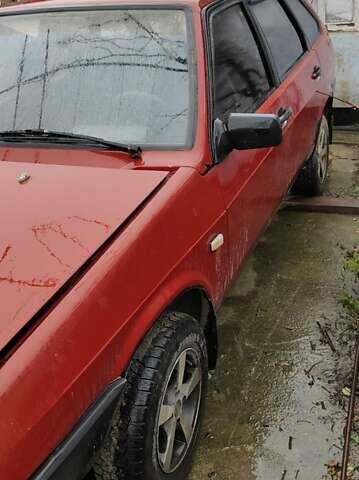 Красный ВАЗ 2109, объемом двигателя 1.3 л и пробегом 120 тыс. км за 500 $, фото 1 на Automoto.ua