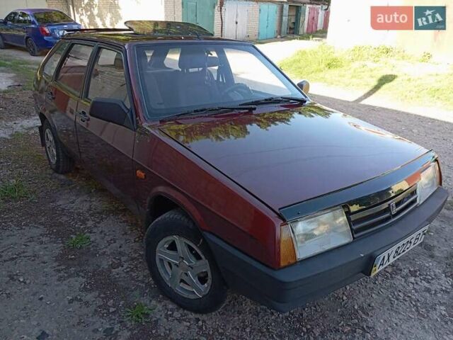 Красный ВАЗ 2109, объемом двигателя 1.5 л и пробегом 130 тыс. км за 1550 $, фото 1 на Automoto.ua