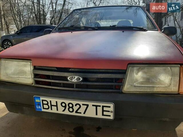 Красный ВАЗ 2109, объемом двигателя 1.5 л и пробегом 100 тыс. км за 1200 $, фото 1 на Automoto.ua