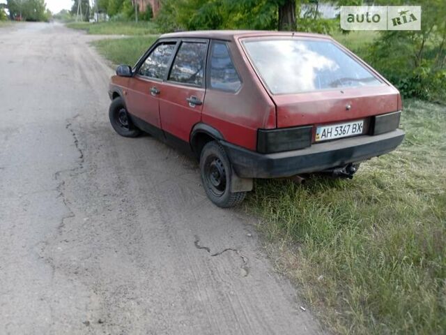 Червоний ВАЗ 2109, об'ємом двигуна 1.29 л та пробігом 909 тис. км за 2000 $, фото 1 на Automoto.ua