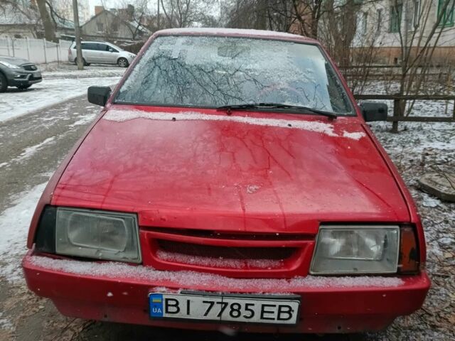 Красный ВАЗ 2109, объемом двигателя 1.5 л и пробегом 10 тыс. км за 780 $, фото 1 на Automoto.ua