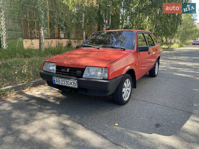 Красный ВАЗ 2109, объемом двигателя 1.45 л и пробегом 116 тыс. км за 1300 $, фото 1 на Automoto.ua