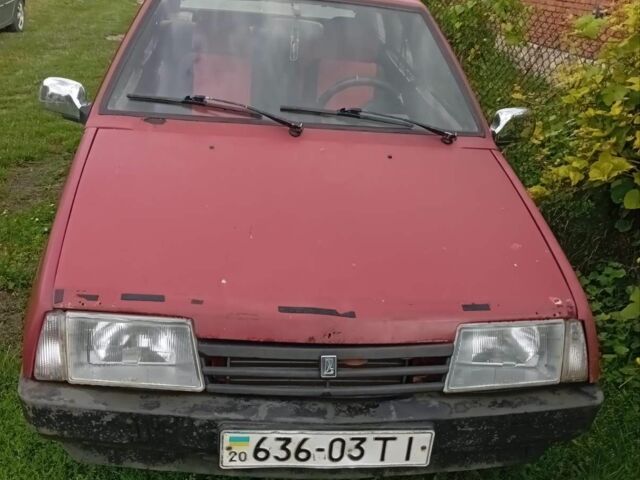 Красный ВАЗ 2109, объемом двигателя 0 л и пробегом 300 тыс. км за 500 $, фото 1 на Automoto.ua
