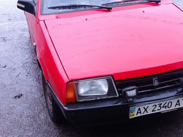 Червоний ВАЗ 2109, об'ємом двигуна 1.5 л та пробігом 12 тис. км за 856 $, фото 1 на Automoto.ua