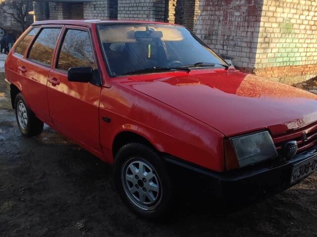 Червоний ВАЗ 2109, об'ємом двигуна 1.5 л та пробігом 456 тис. км за 790 $, фото 1 на Automoto.ua
