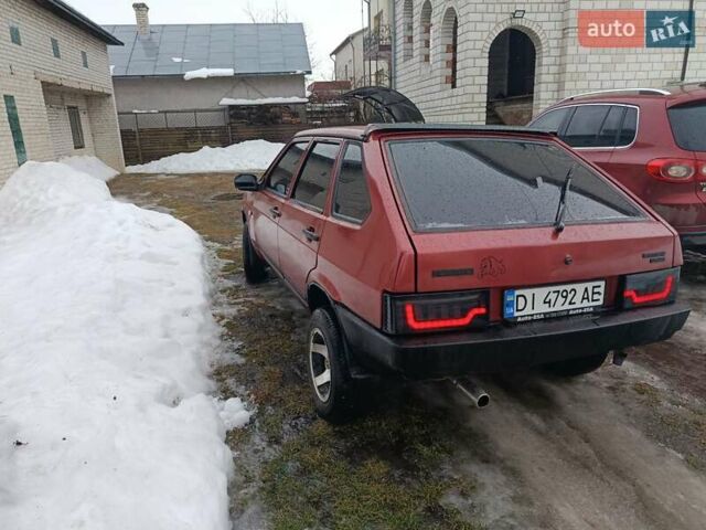 Червоний ВАЗ 2109, об'ємом двигуна 1.5 л та пробігом 200 тис. км за 1600 $, фото 1 на Automoto.ua