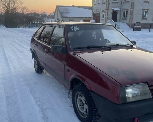 Червоний ВАЗ 2109, об'ємом двигуна 1.5 л та пробігом 250 тис. км за 1350 $, фото 1 на Automoto.ua