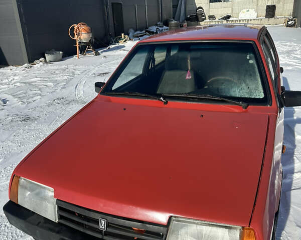 Красный ВАЗ 2109, объемом двигателя 1.5 л и пробегом 100 тыс. км за 1750 $, фото 1 на Automoto.ua