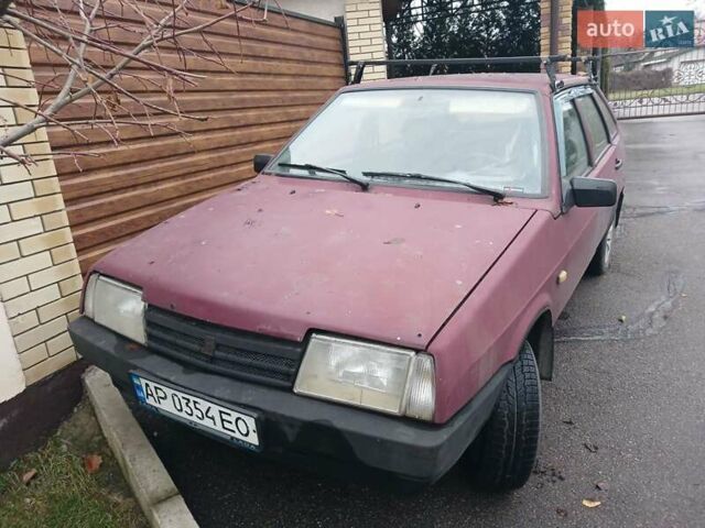 Красный ВАЗ 2109, объемом двигателя 1.5 л и пробегом 147 тыс. км за 700 $, фото 1 на Automoto.ua