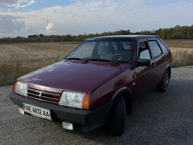 Красный ВАЗ 2109, объемом двигателя 1.5 л и пробегом 396 тыс. км за 1600 $, фото 1 на Automoto.ua