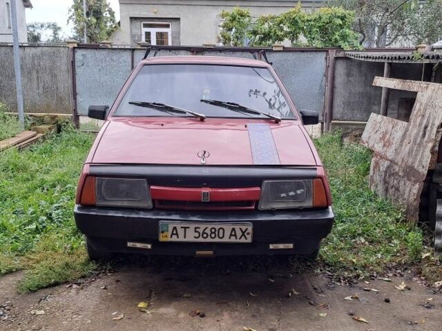 Красный ВАЗ 2109, объемом двигателя 1.5 л и пробегом 200 тыс. км за 499 $, фото 1 на Automoto.ua